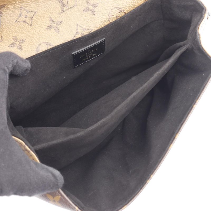 Louis Vuitton Handbag Pochette Metis MM Monogram Reverse M44876 PVC Coated