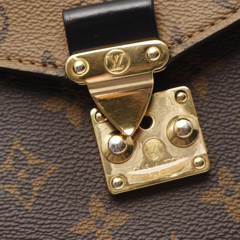 Louis Vuitton Handbag Pochette Metis MM Monogram Reverse M44876 PVC Coated