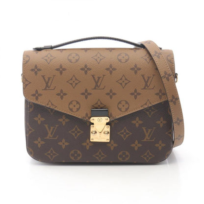 Louis Vuitton Handbag Pochette Metis MM Monogram Reverse M44876 PVC Coated
