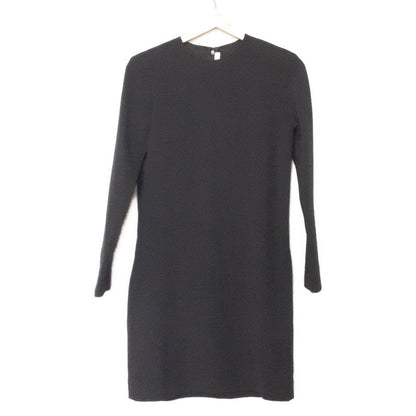 Celine Dress Size 36 S Women's Excellent Condition - Black Crew Neck Long