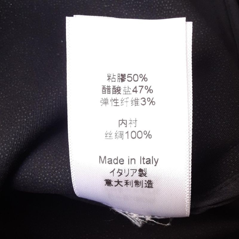 Celine Dress Size 36 S Women's Excellent Condition - Black Crew Neck Long