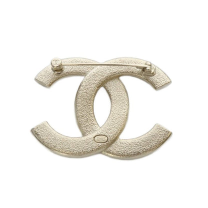 Chanel 24 A24b Coco Mark Brooch in Gold Color