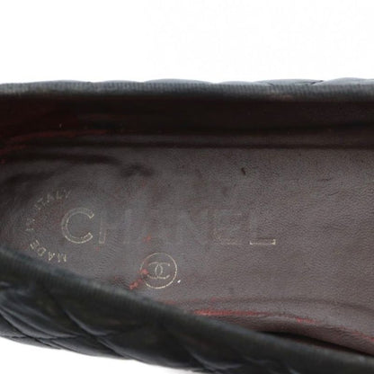 Chanel Ballet Shoes Coco Mark 36.5 23.5cm (9.25in) Black Mi - OS