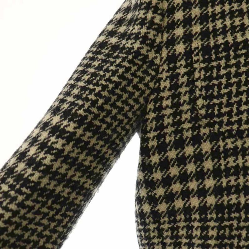 Celine 24aw Verneuil Jacket Verneuil Jacket Collarless Wool 38 Black Ivory