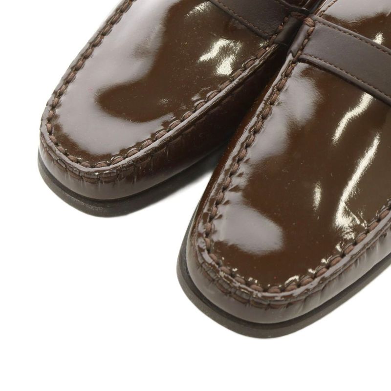 Louis Vuitton Driving Shoes Loafers Moccasins Gold Hardware Buckle Design