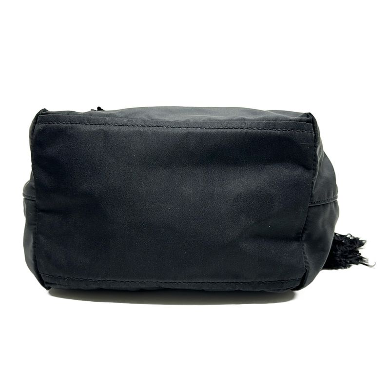 Prada Handbag - Bn1135 Black Hearts Bijoux Tassels