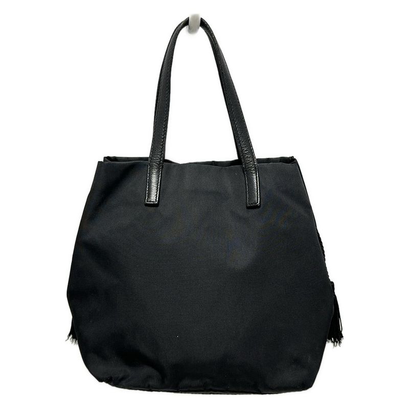 Prada Handbag - Bn1135 Black Hearts Bijoux Tassels