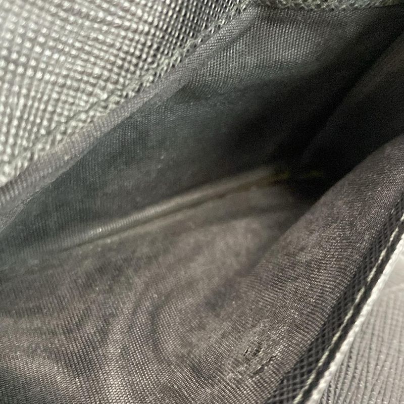 Prada Trifold Wallet - 1mh840 Black Leather