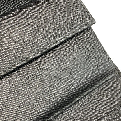 Prada Trifold Wallet - 1mh840 Black Leather
