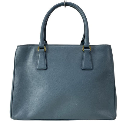 Prada Tote Bag Galleria Medium Bag for Women Bn1874 Blue Leather