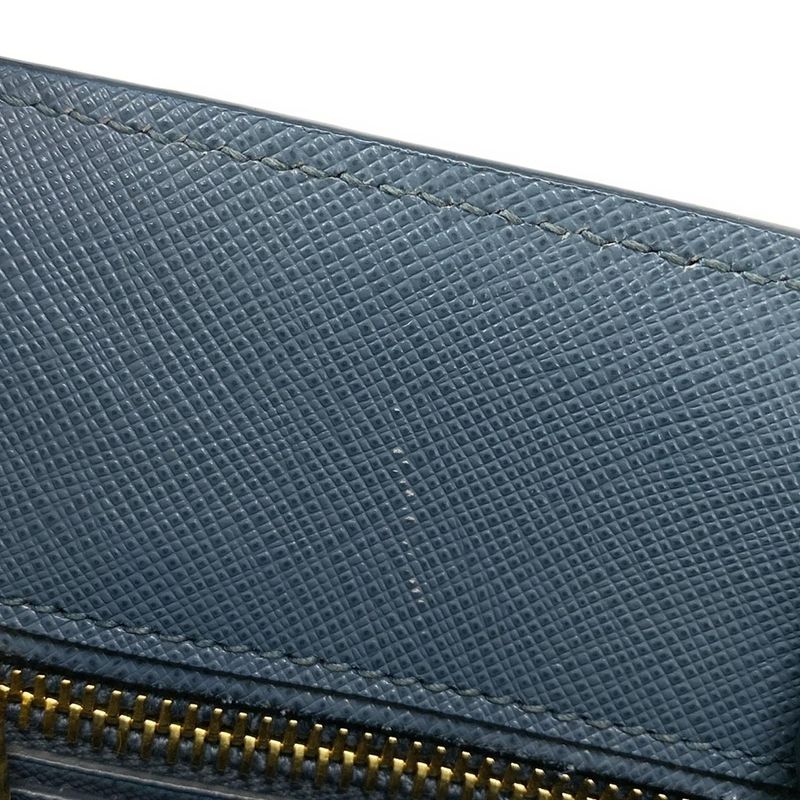 Prada Tote Bag Galleria Medium Bag for Women Bn1874 Blue Leather