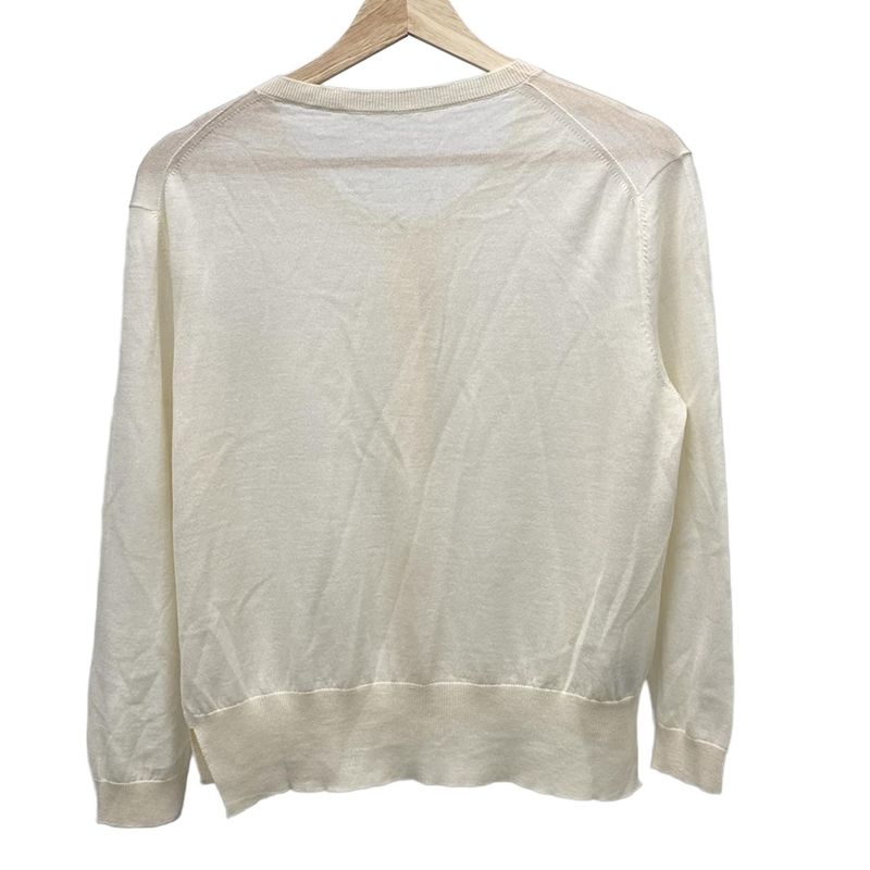 Prada Cardigan Size 44 L Women - Ivory Long Sleeves