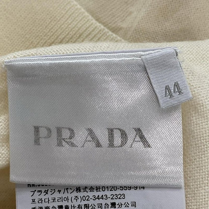 Prada Cardigan Size 44 L Women - Ivory Long Sleeves