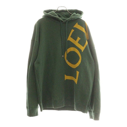 Loewe 25ss Logo Print Pullover Sweatshirt Hoodie Green H526y25x65