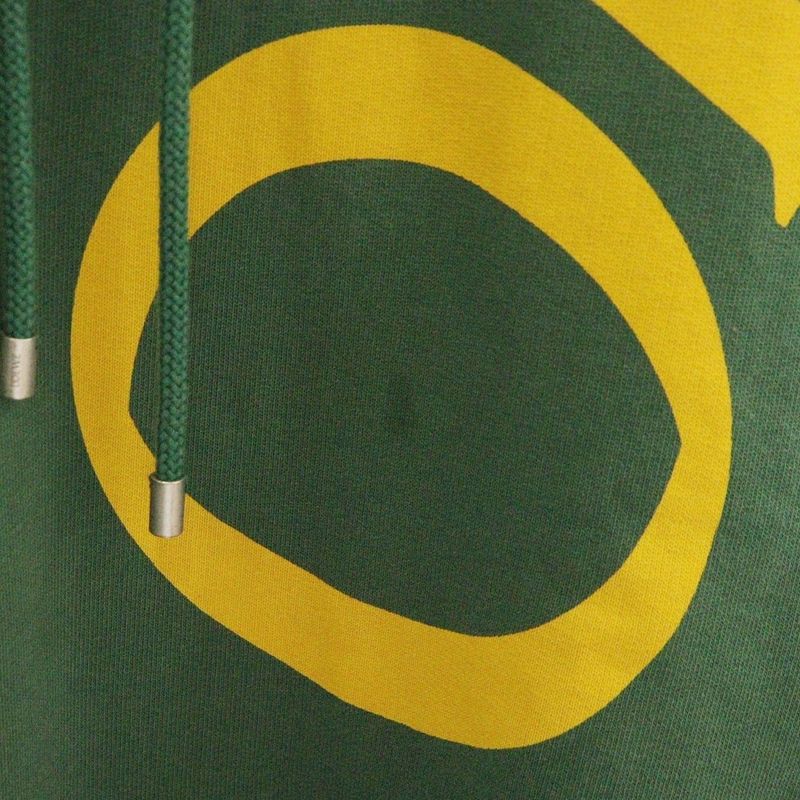 Loewe 25ss Logo Print Pullover Sweatshirt Hoodie Green H526y25x65