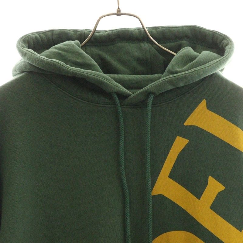 Loewe 25ss Logo Print Pullover Sweatshirt Hoodie Green H526y25x65