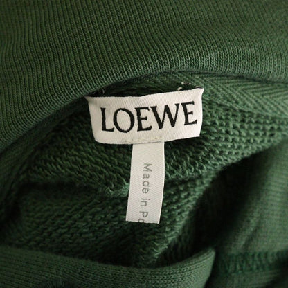 Loewe 25ss Logo Print Pullover Sweatshirt Hoodie Green H526y25x65