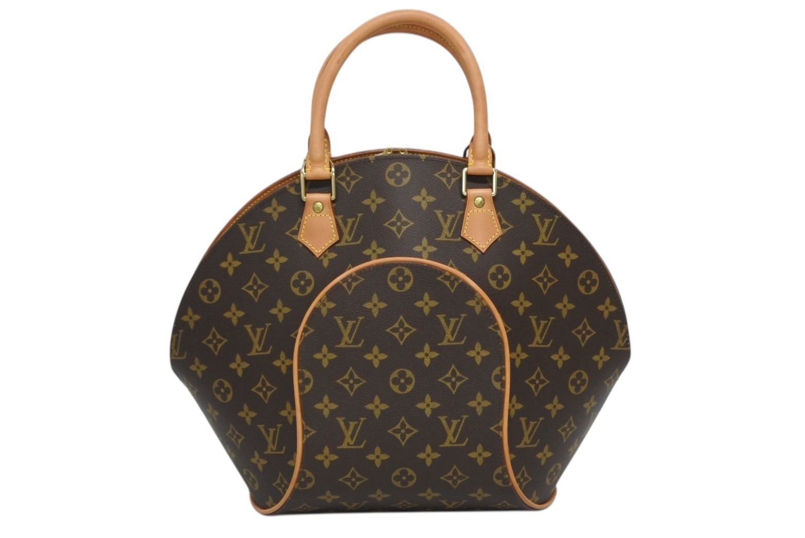 Louis Vuitton Handbag Ellipse MM Monogram Gold