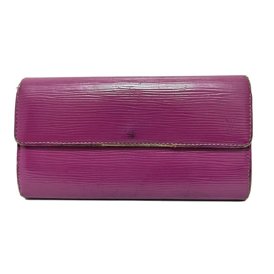 Louis Vuitton Epi Portefeuille Sarah Nm2 Long Wallet with Zipper Coin Purse