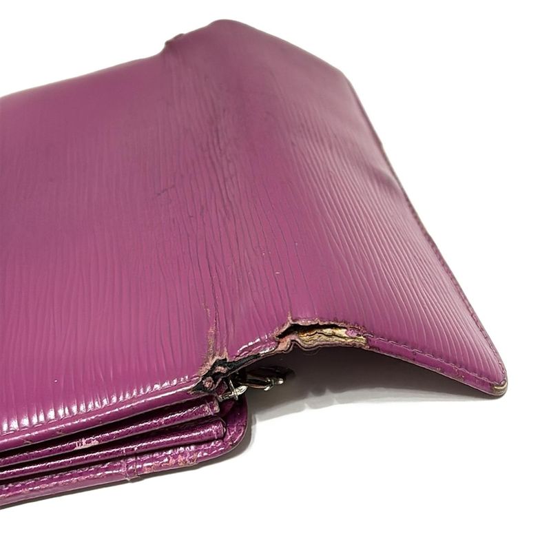 Louis Vuitton Epi Portefeuille Sarah Nm2 Long Wallet with Zipper Coin Purse