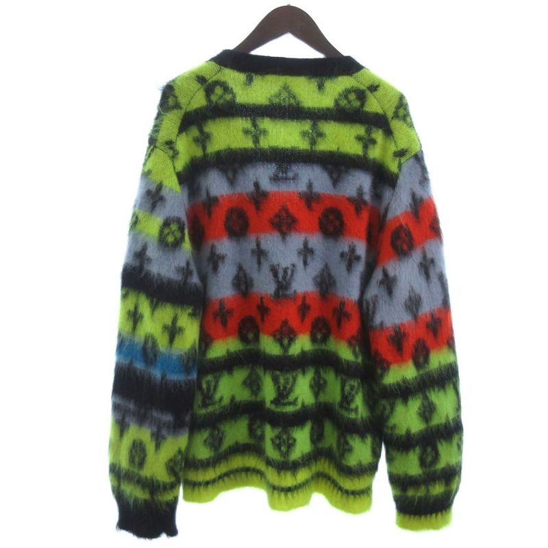Louis Vuitton 22aw Monogram Moheya Cardigan Rm222v Ne5 Hnn05w Multicolor XXL