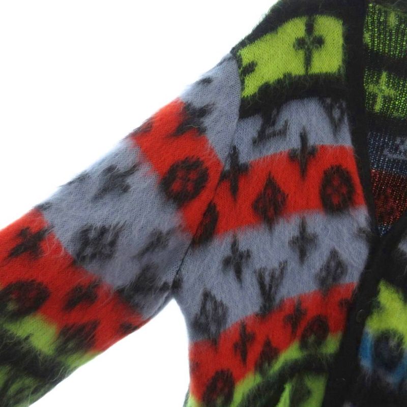 Louis Vuitton 22aw Monogram Moheya Cardigan Rm222v Ne5 Hnn05w Multicolor XXL