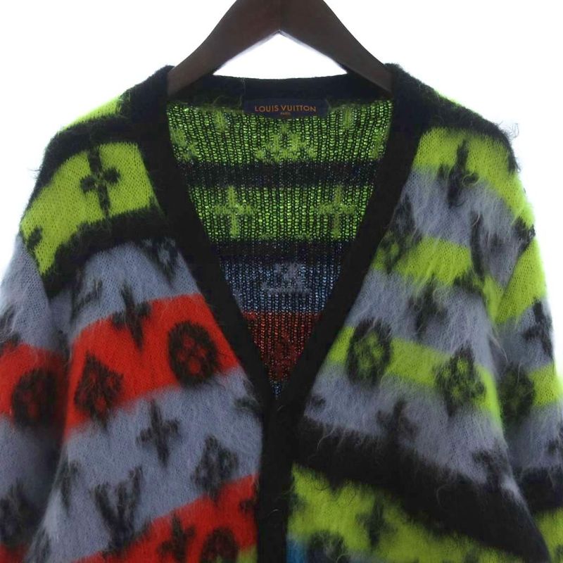 Louis Vuitton 22aw Monogram Moheya Cardigan Rm222v Ne5 Hnn05w Multicolor XXL