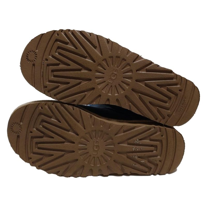 Ugg Short Boots 23 Women's Celine 1094329 Navy Ribbon Rope Mouton