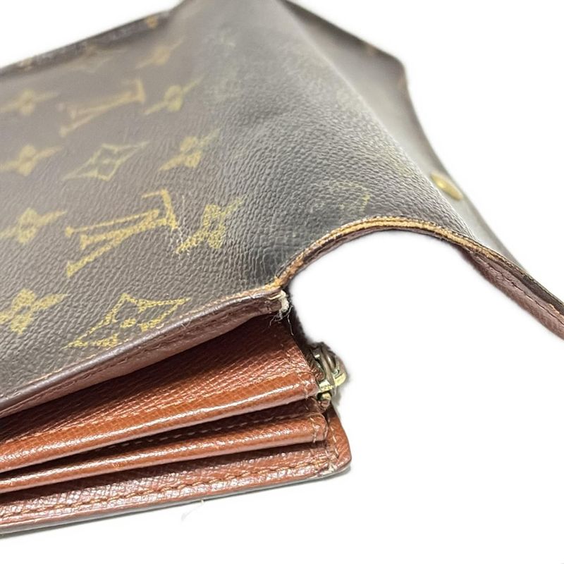 Louis Vuitton Long Wallet Monogram Pochette Porte Monet Cles Di M61725 - Leather