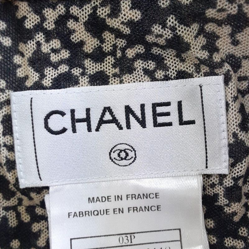 Chanel Skirt Size 40 M Like Women - P20838 Pink Beige X White X Multi Knee