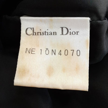 Miss Dior Dress Size M Women's Excellent Condition - Dark Navy Long Sleeves Knee