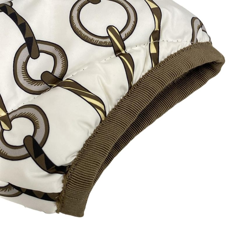 Hermes Down Jacket Size 42 L Women's Excellent Condition - 3h0171d2 White X