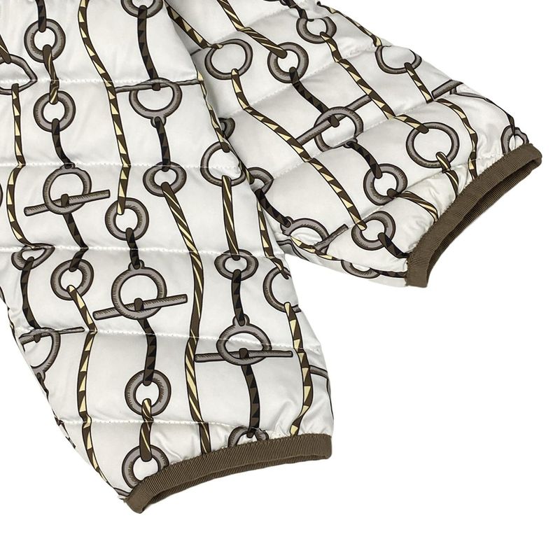 Hermes Down Jacket Size 42 L Women's Excellent Condition - 3h0171d2 White X