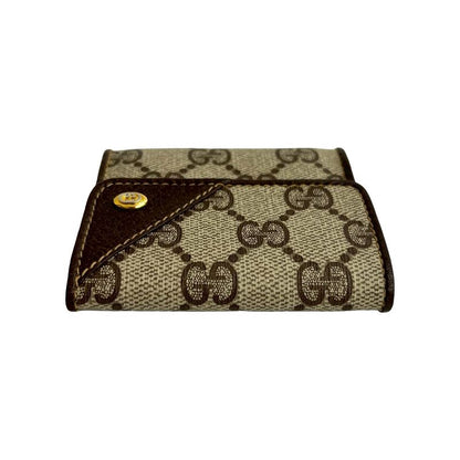 Gucci Vintage GG Logo Pattern Hardware Leather