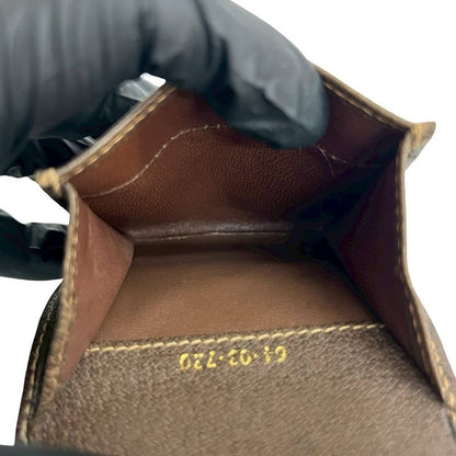 Gucci Vintage GG Logo Pattern Hardware Leather