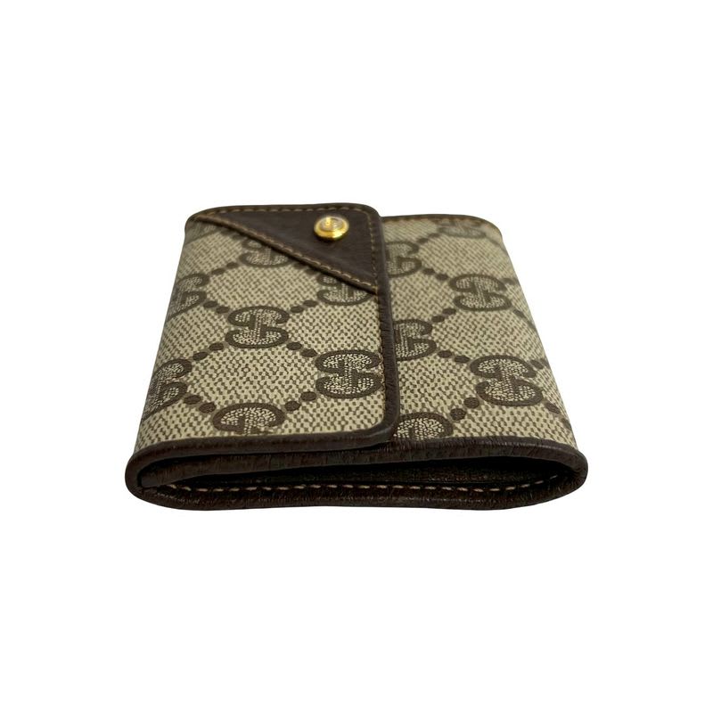 Gucci Vintage GG Logo Pattern Hardware Leather