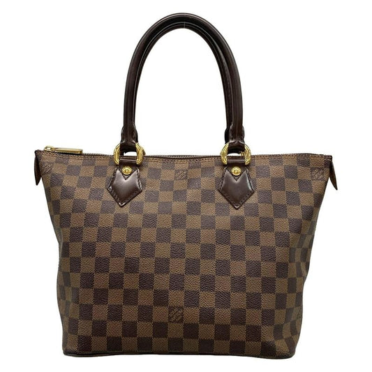 Louis Vuitton Handbag Damier Saleya PM N51183 Ebène
