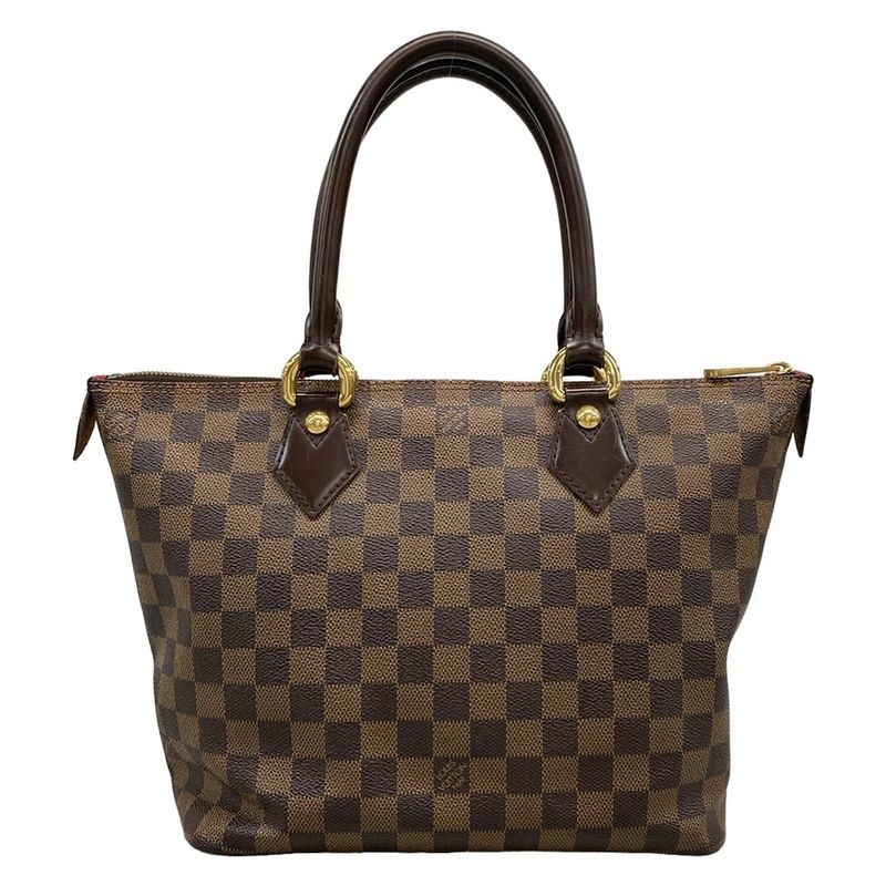 Louis Vuitton Handbag Damier Saleya PM N51183 Ebène