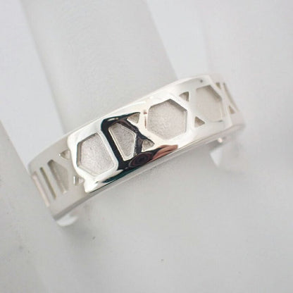 Tiffany & Co 925 Atlas Ring #13 J99-9