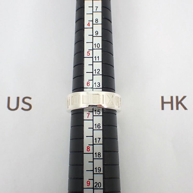 Tiffany & Co 925 Atlas Ring #13 J99-9