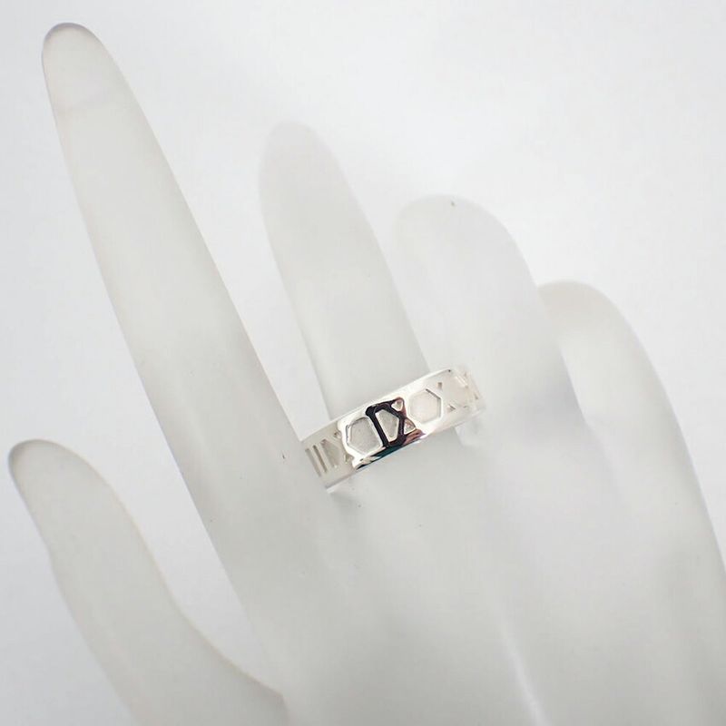 Tiffany & Co 925 Atlas Ring #13 J99-9