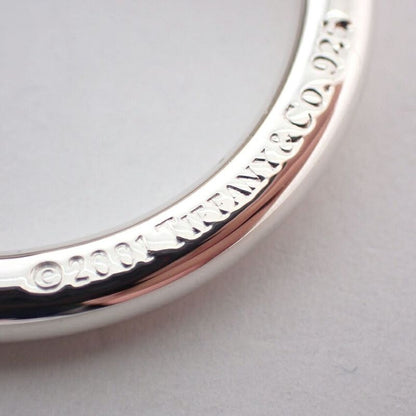 Tiffany & Co 925 Adobe Tag Key Ring J100-1