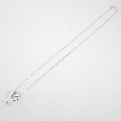 Tiffany & Co 925 Loving Heart Pendant Necklace J100-4