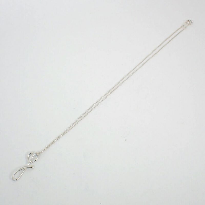 Tiffany & Co 925 Initial Y Pendant Necklace J99-1