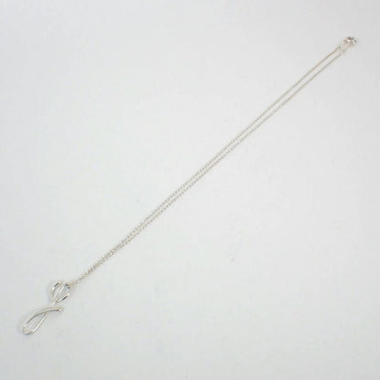 Tiffany & Co 925 Initial Y Pendant Necklace J99-1