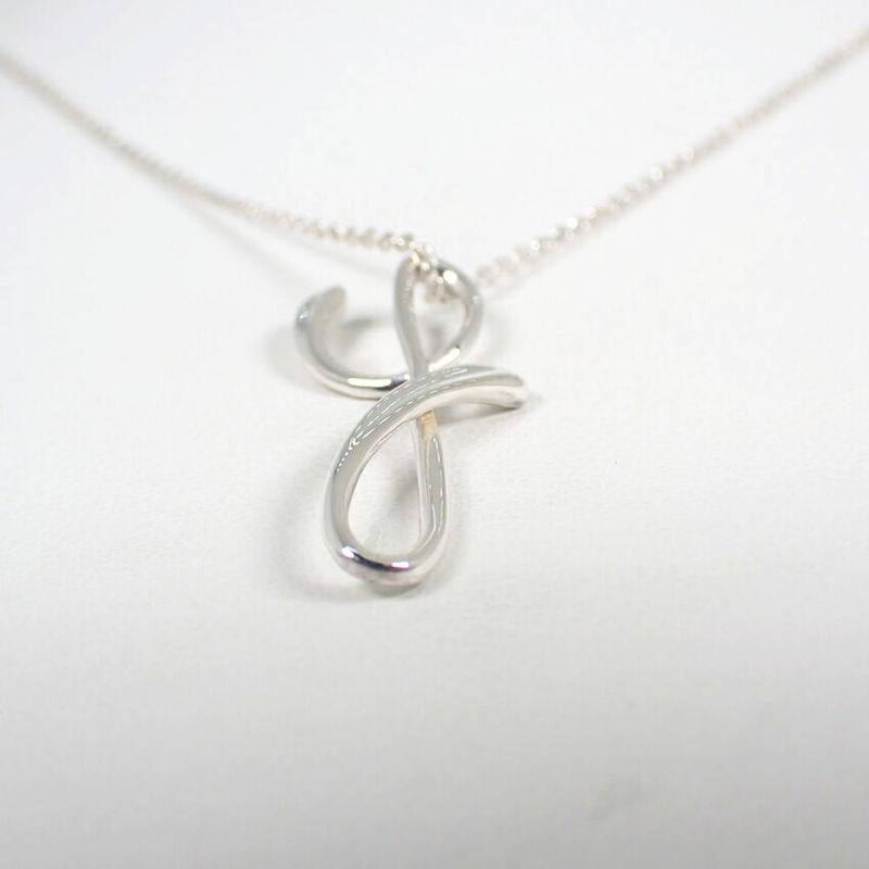 Tiffany & Co 925 Initial Y Pendant Necklace J99-1