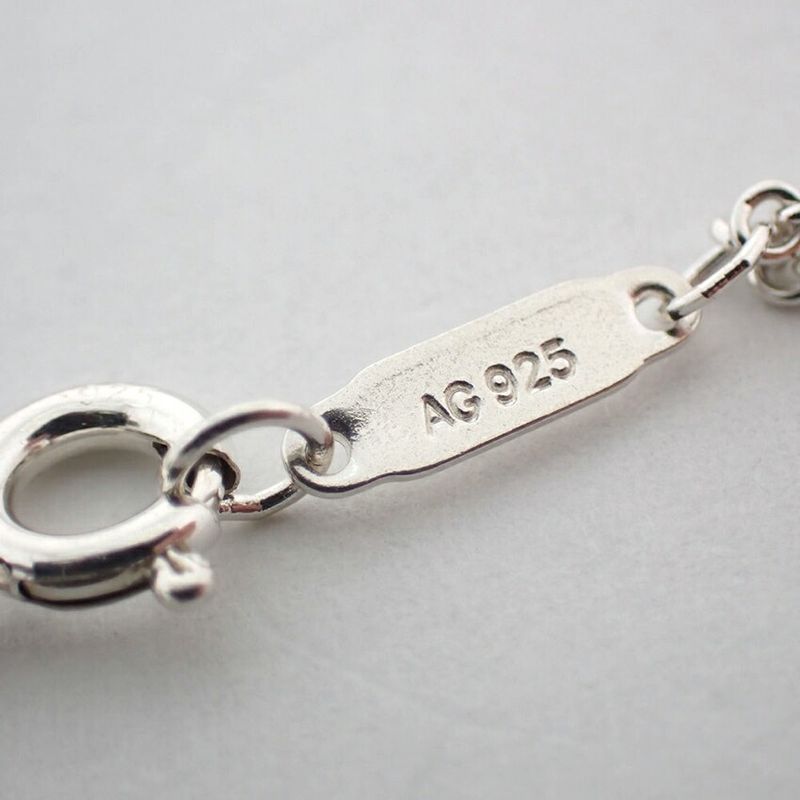 Tiffany & Co 925 Infinity Pendant Necklace J99-4