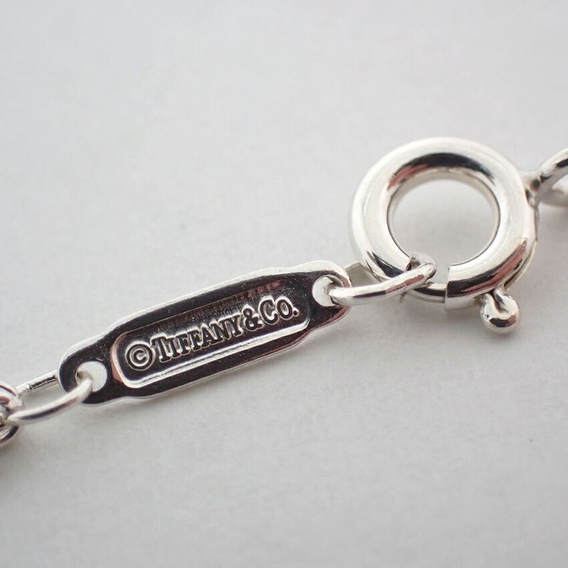 Tiffany & Co 925 Infinity Pendant Necklace J99-4