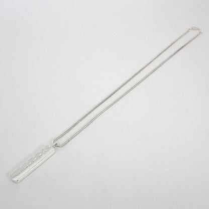 Tiffany & Co 925 1837 Bar Pendant Necklace J99-5