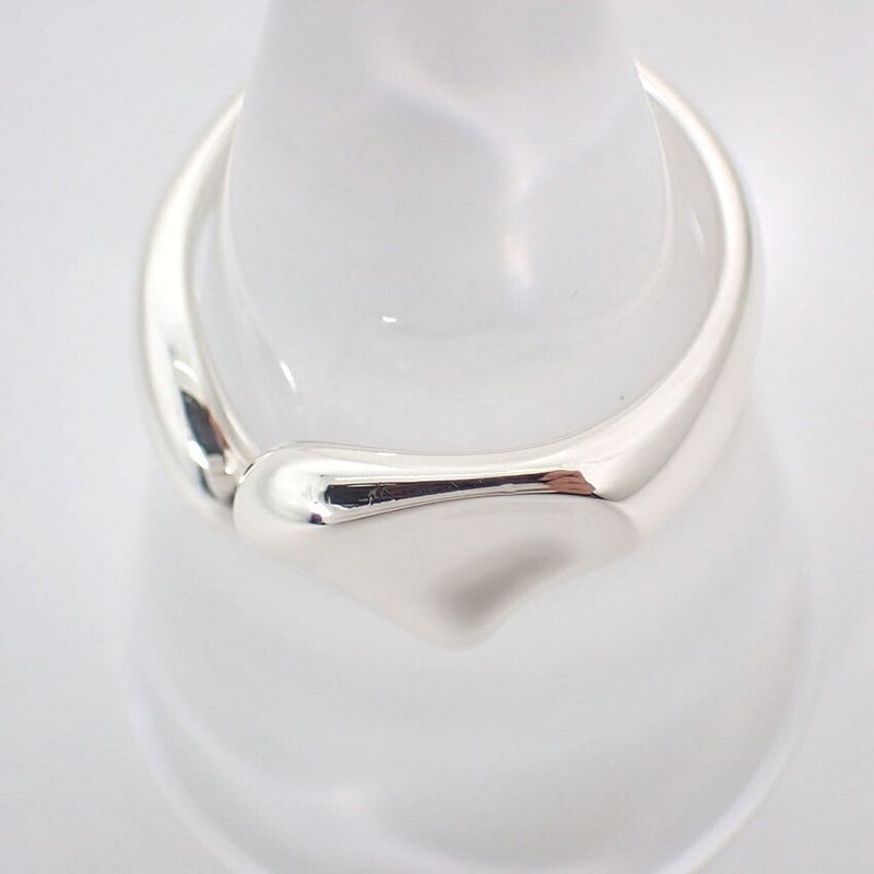 Tiffany & Co Ag925 Full Heart Ring #14 J99-8